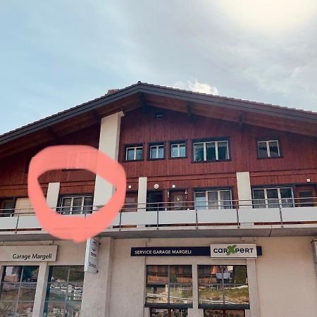 Studio Im Modernen Alpenstyle Adelboden Bagian luar foto