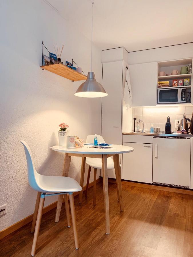 Studio Im Modernen Alpenstyle Adelboden Bagian luar foto