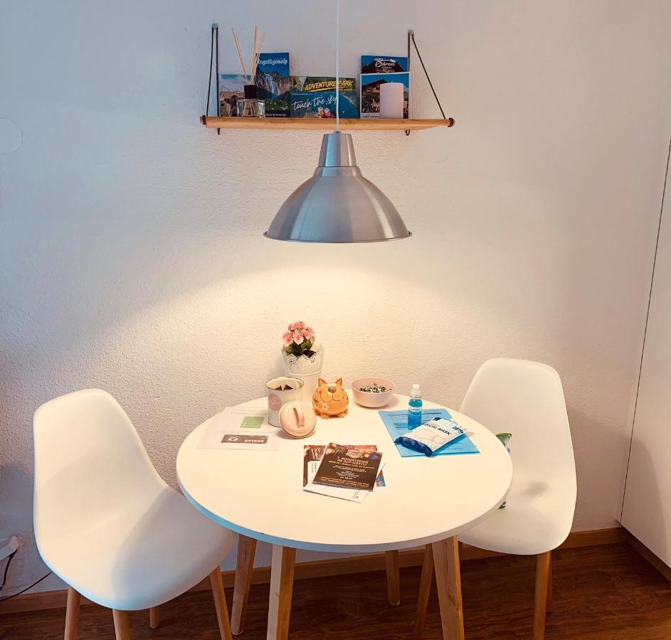 Studio Im Modernen Alpenstyle Adelboden Bagian luar foto