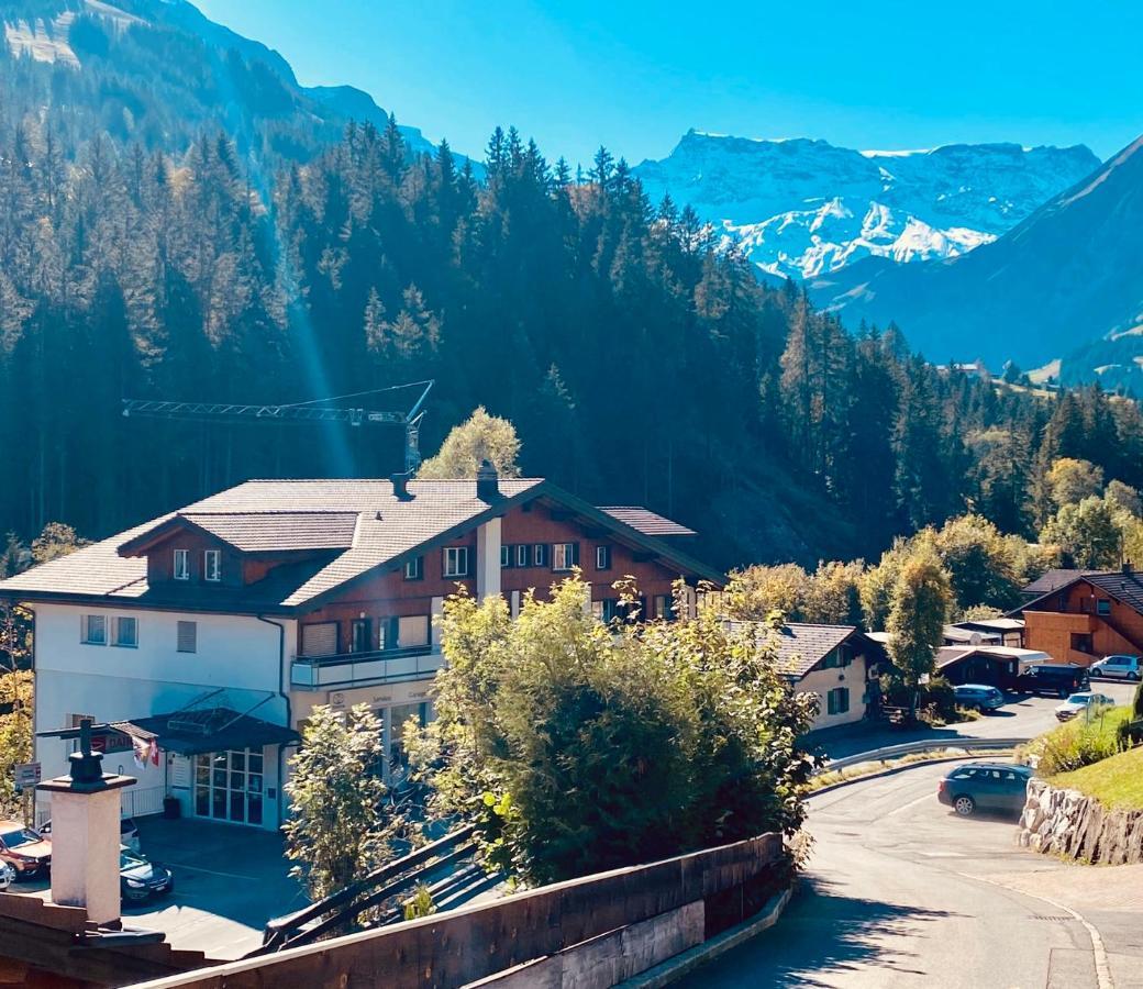 Studio Im Modernen Alpenstyle Adelboden Bagian luar foto