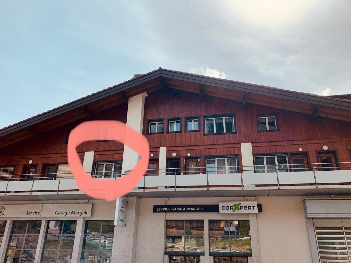 Studio Im Modernen Alpenstyle Adelboden Bagian luar foto