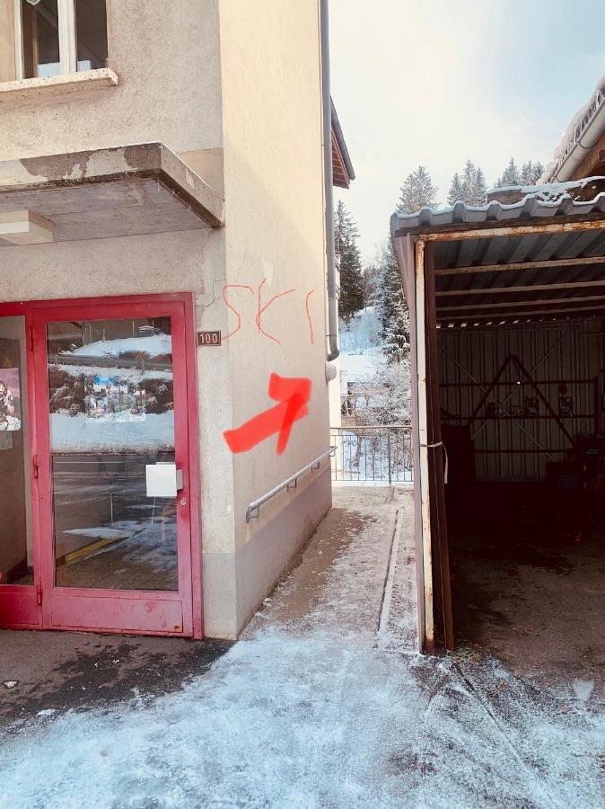 Studio Im Modernen Alpenstyle Adelboden Bagian luar foto